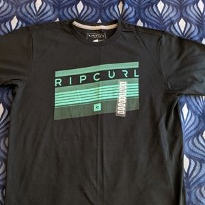 NWT, Men's Black, Rip Curl T-shirt